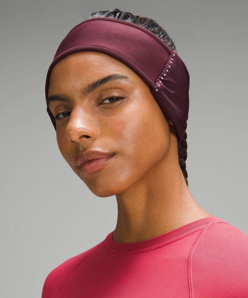 Calentador Orejas Lululemon Down for It All Hombre Burdeos Chile | 029ETVXRO