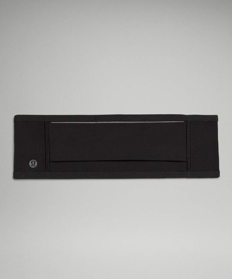 Calentador Orejas Lululemon Fast and Free Fleece Correr Hombre Negras Chile | 963AYVSJG