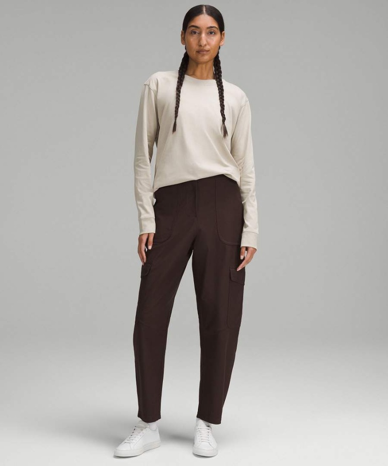 Camisa Manga Larga Lululemon All Yours Heavyweight Mujer Beige Chile | 682XQZFOR