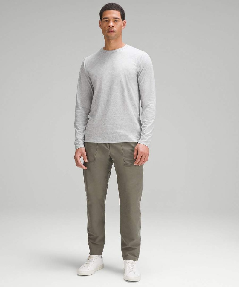 Camisa Manga Larga Lululemon Fundamental Hombre Plateadas Chile | 678EUKBGR
