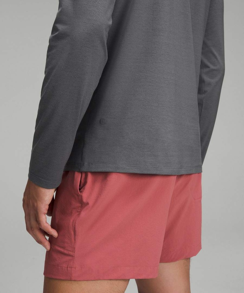 Camisa Manga Larga Lululemon Fundamental Hombre Blancas Chile | 297LXJBDY