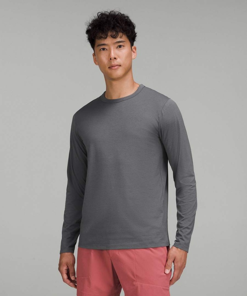 Camisa Manga Larga Lululemon Fundamental Hombre Blancas Chile | 297LXJBDY