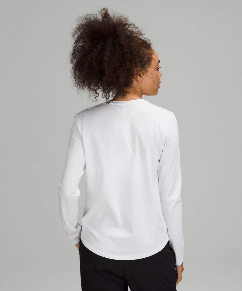 Camisa Manga Larga Lululemon Love Mujer Blancas Chile | 269ILQUVA