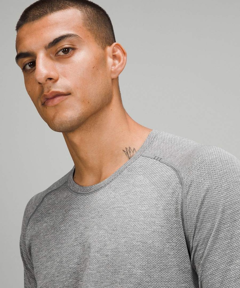 Camisa Manga Larga Lululemon Metal Vent Tech 2.0 Hombre Blancas Chile | 428DTCSYW