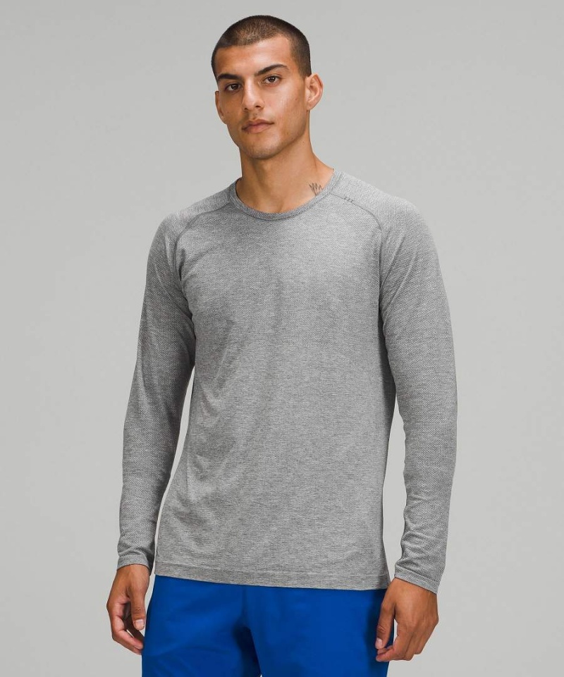 Camisa Manga Larga Lululemon Metal Vent Tech 2.0 Hombre Blancas Chile | 428DTCSYW