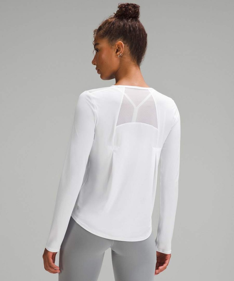 Camisa Manga Larga Lululemon Sculpt Mujer Blancas Chile | 516XTPGMK