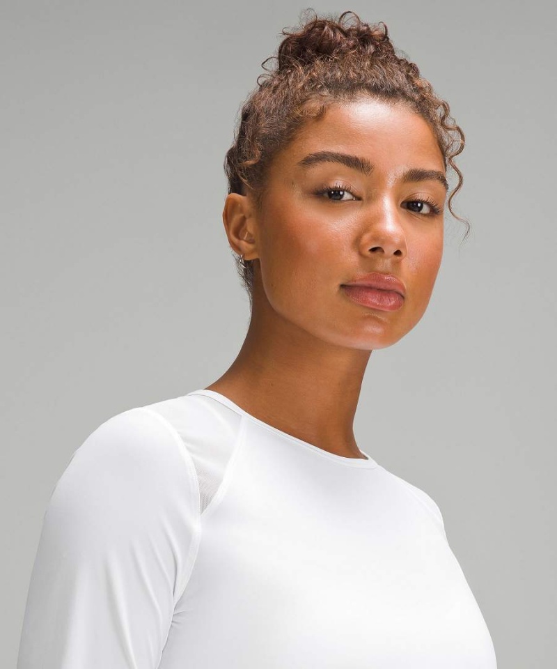 Camisa Manga Larga Lululemon Sculpt Mujer Blancas Chile | 516XTPGMK