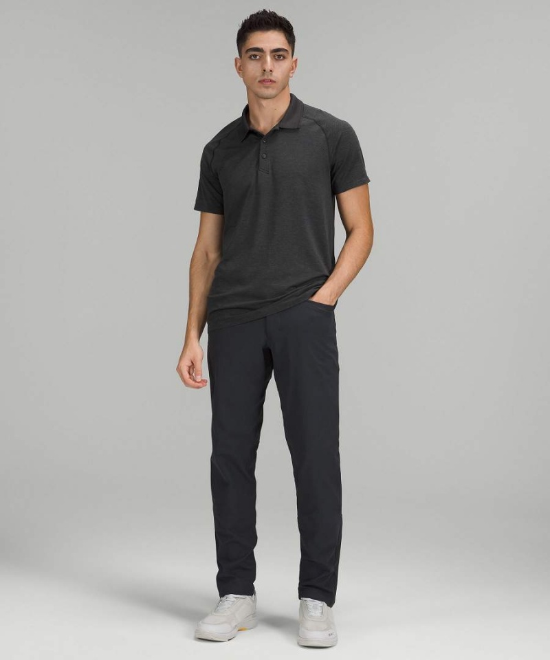 Camisa Polo Lululemon Metal Vent Tech 2.0 Hombre Negras Negras Chile | 091HAROKB