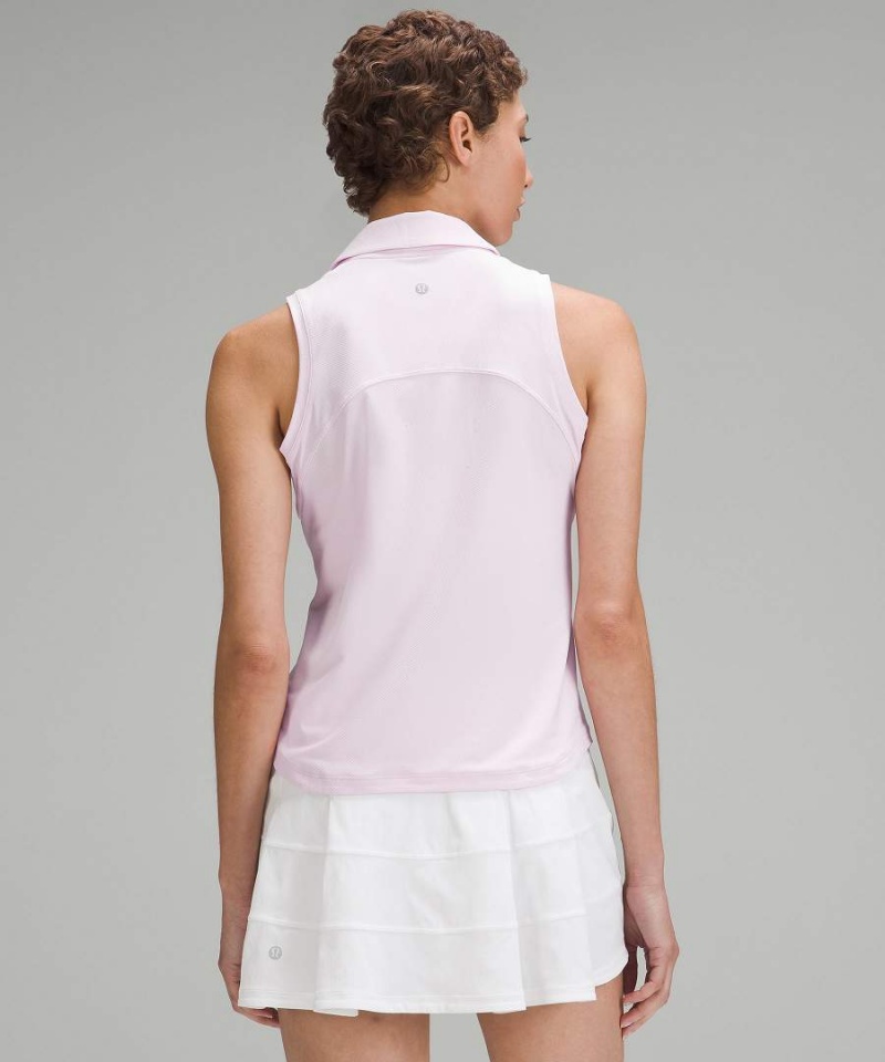 Camisa Polo Lululemon Quick-Dry Sin Manga Mujer Rosas Chile | 413GPCTMF