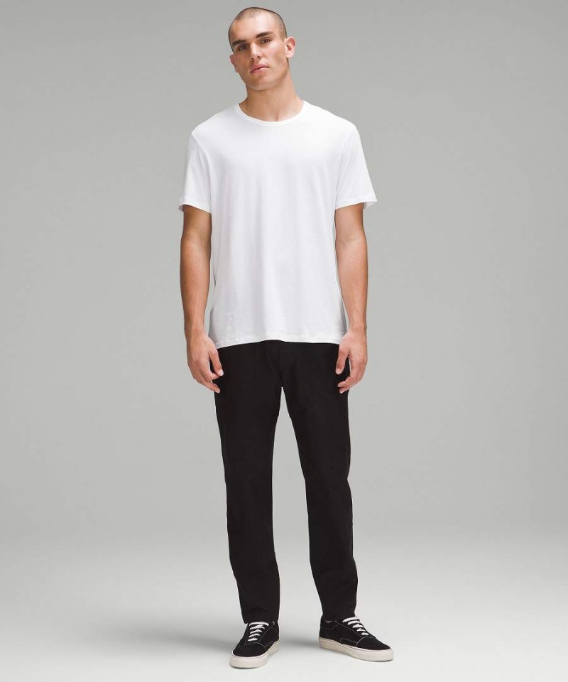 Camiseta Lululemon 5 Year Basic 2 Pack Hombre Blancas Blancas Chile | 907VNIJEQ
