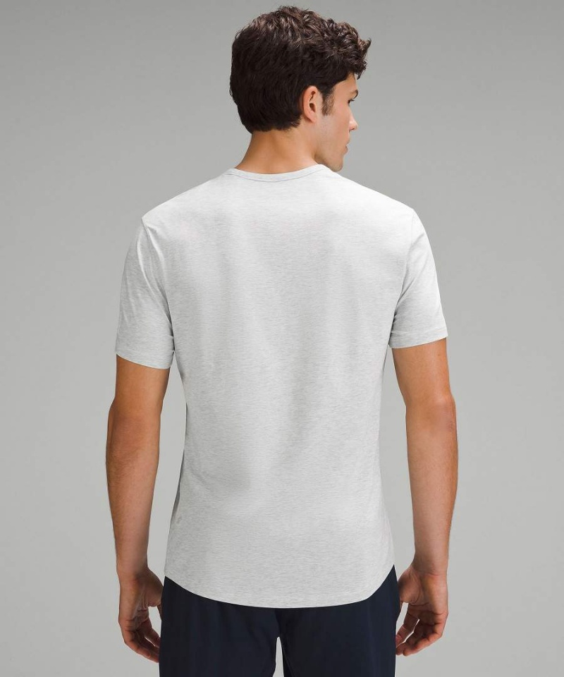 Camiseta Lululemon 5 Year Basic 5 Pack Hombre Negras Blancas Azules Beige Chile | 973DBXLGV
