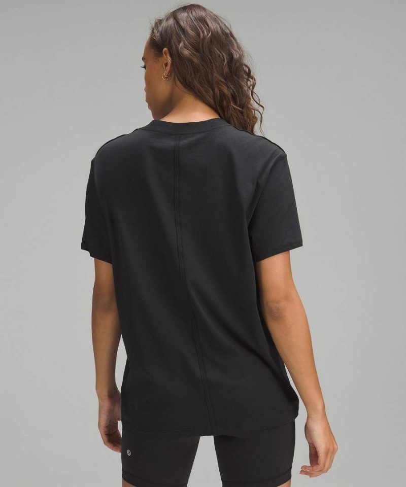 Camiseta Lululemon All Yours Vitasea Corta-Sleeve Mujer Negras Chile | 209YXNRAH