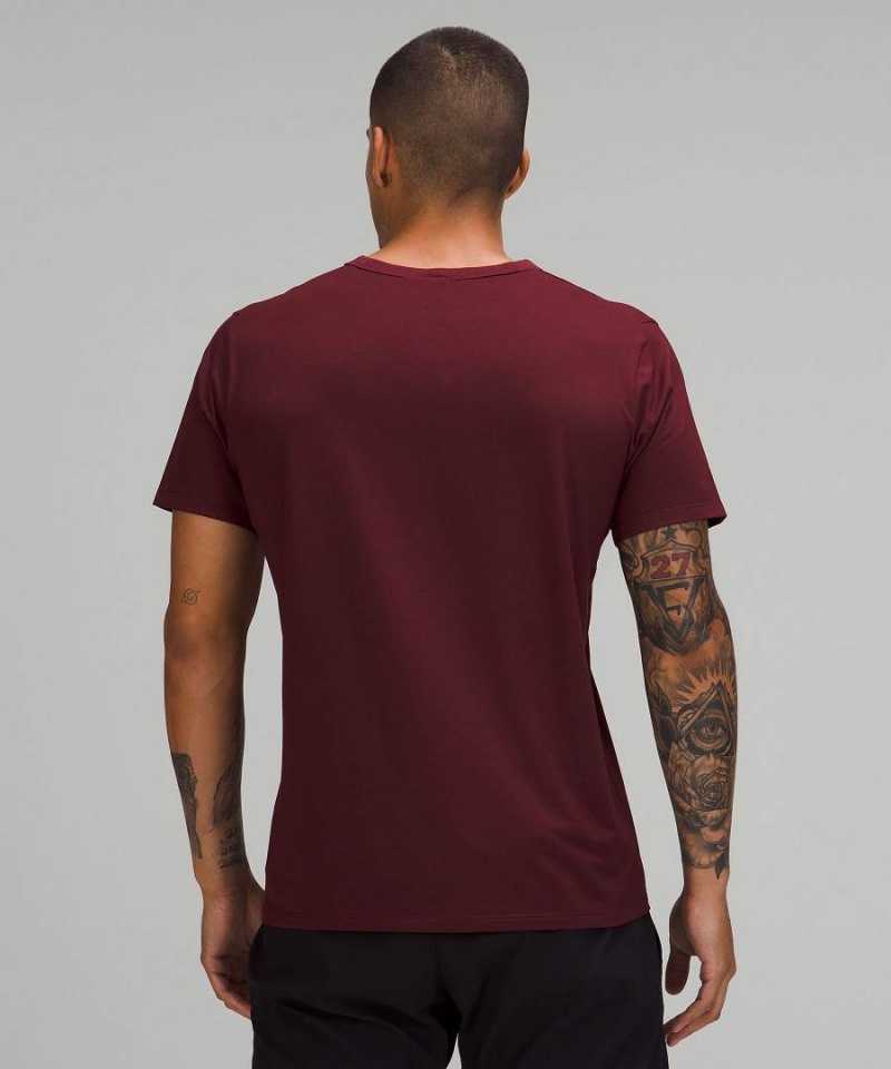 Camiseta Lululemon Fundamental Hombre Blancas Chile | 258LBMONV