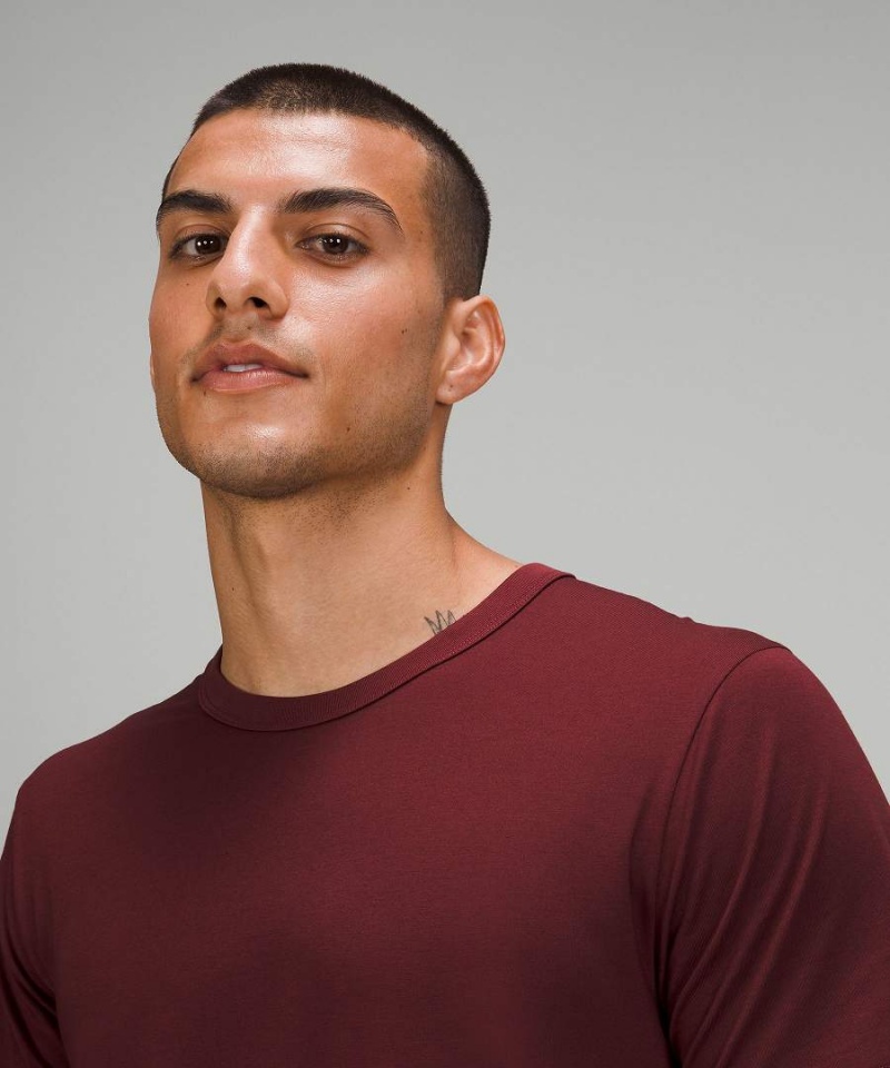 Camiseta Lululemon Fundamental Hombre Blancas Chile | 258LBMONV