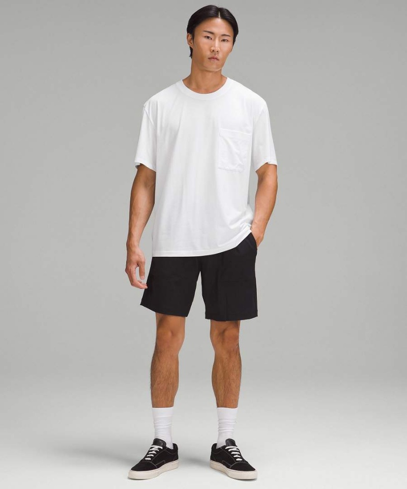 Camiseta Lululemon Fundamental Oversized Pocket Hombre Blancas Chile | 571WQBKMX