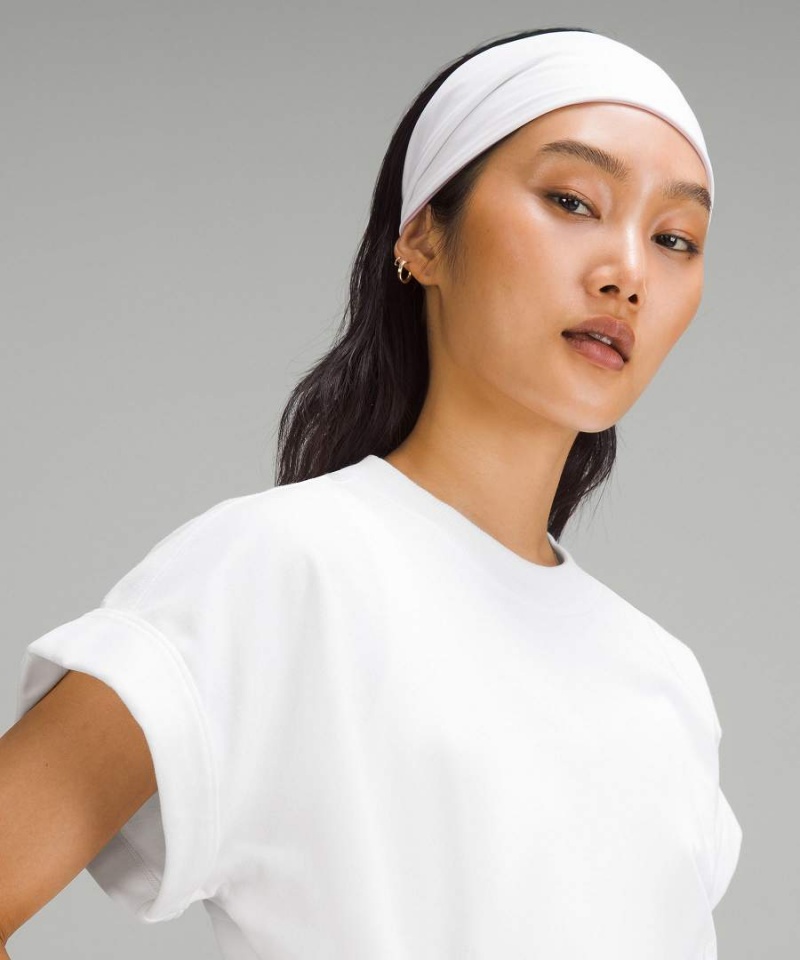 Camiseta Lululemon Heavyweight Algodon Bodysuit Mujer Blancas Chile | 341NTZKWQ