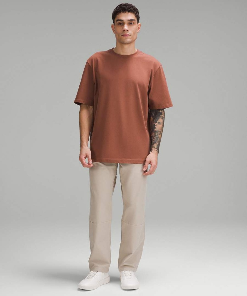 Camiseta Lululemon Heavyweight Algodon Jersey Hombre Cobra Chile | 853PNXYJC