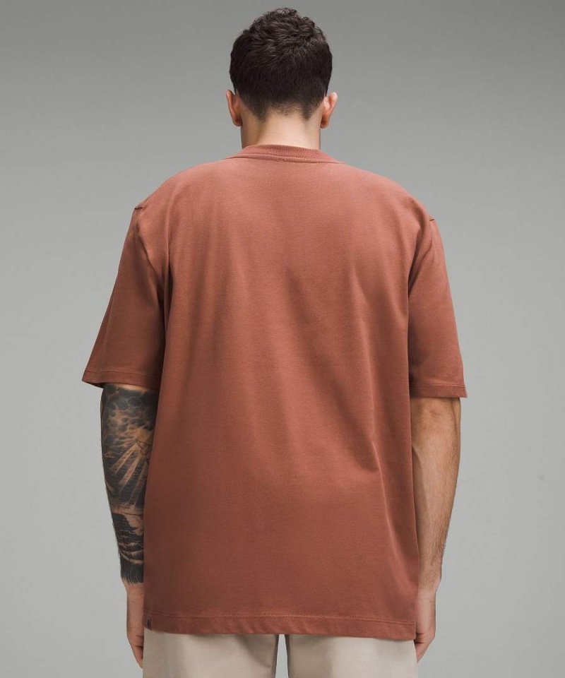 Camiseta Lululemon Heavyweight Algodon Jersey Hombre Cobra Chile | 853PNXYJC