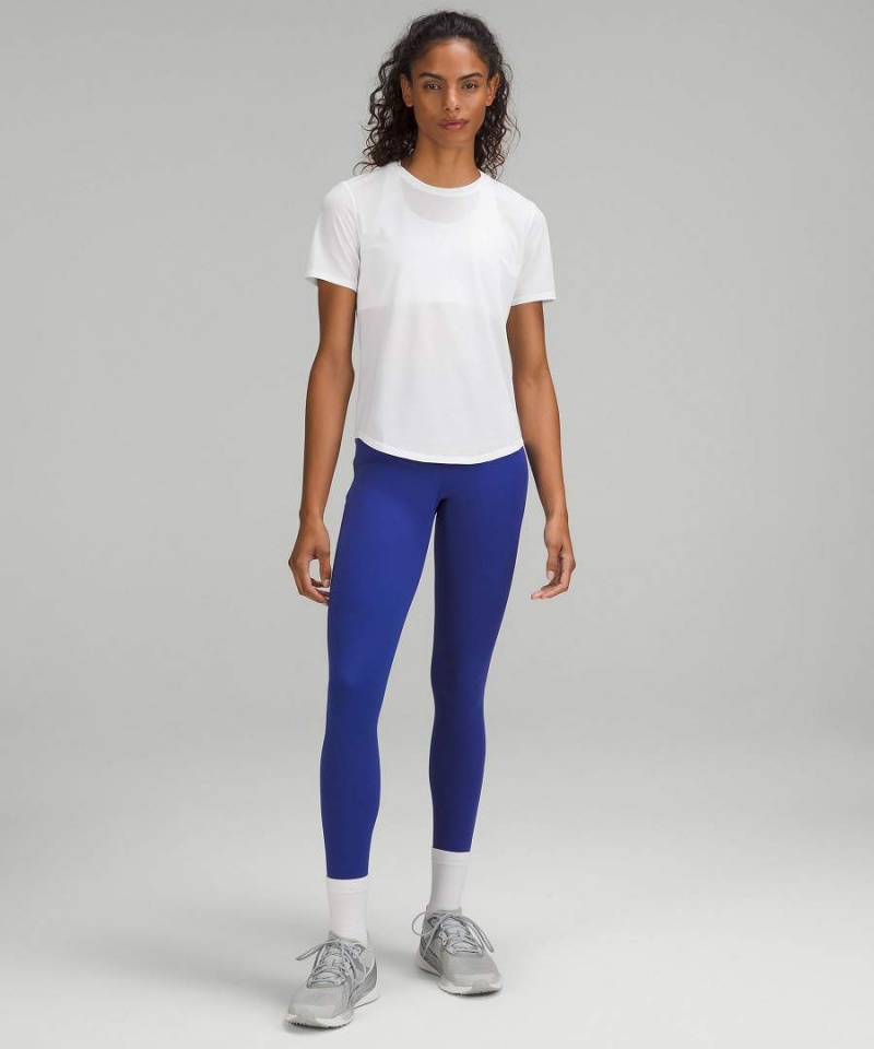 Camiseta Lululemon High-Neck Correr and Entrenamiento Mujer Negras Chile | 108LWZGAU
