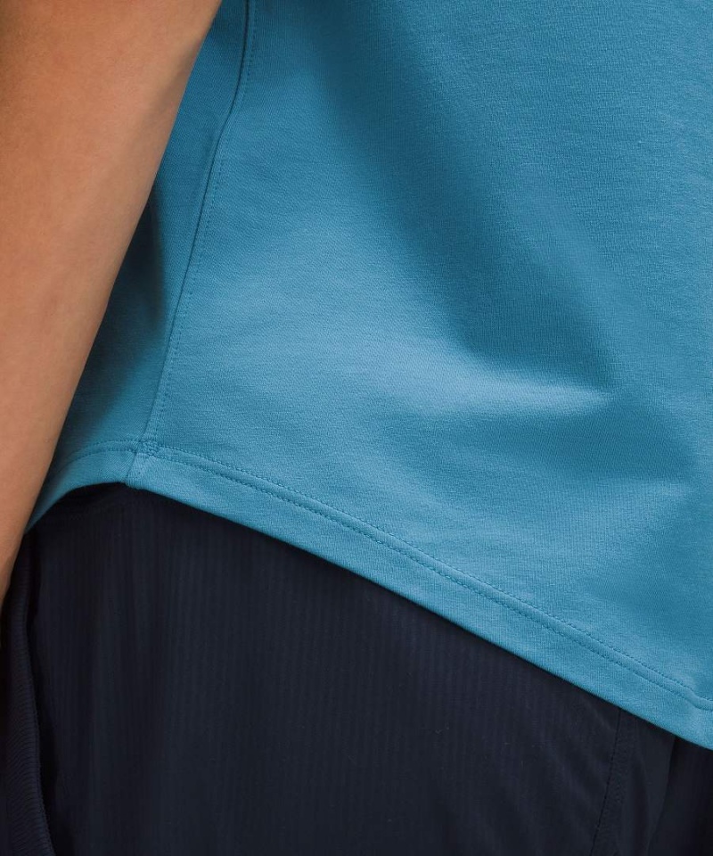 Camiseta Lululemon Love Curved-Hem Crewneck Mujer Azules Chile | 029LZFRYK