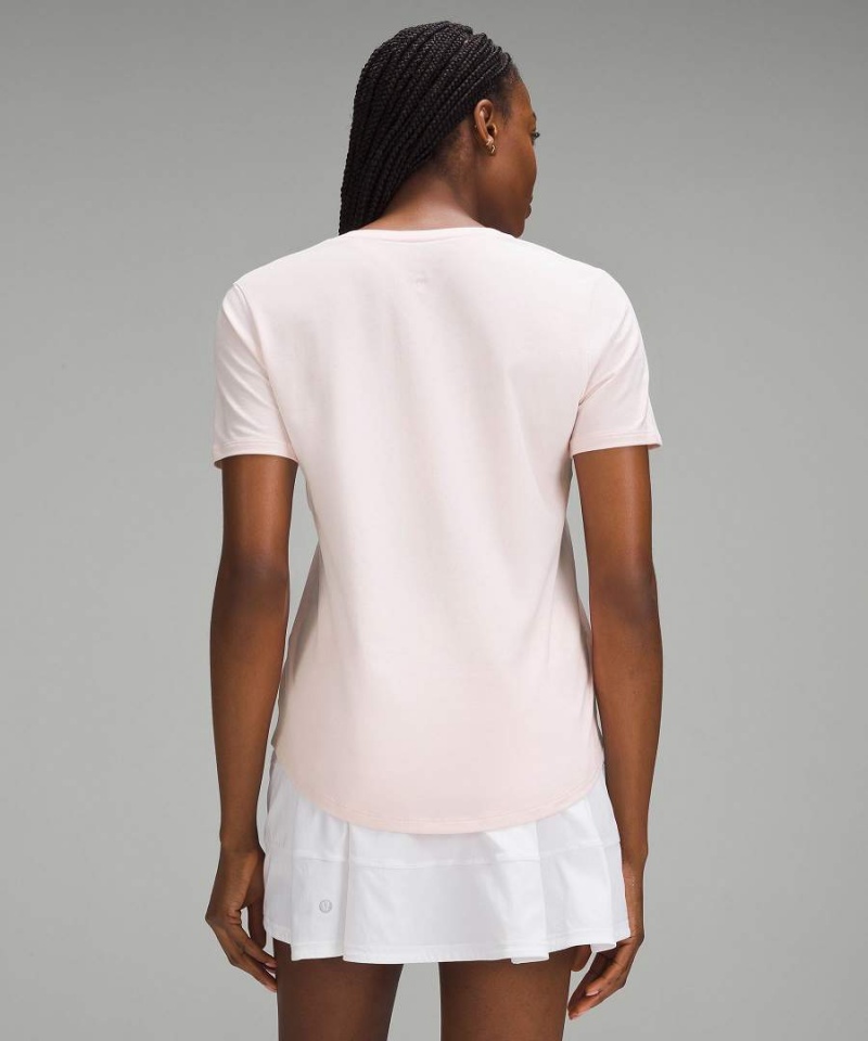 Camiseta Lululemon Love V-Neck Mujer Rojas Claro Chile | 850CRAIPJ