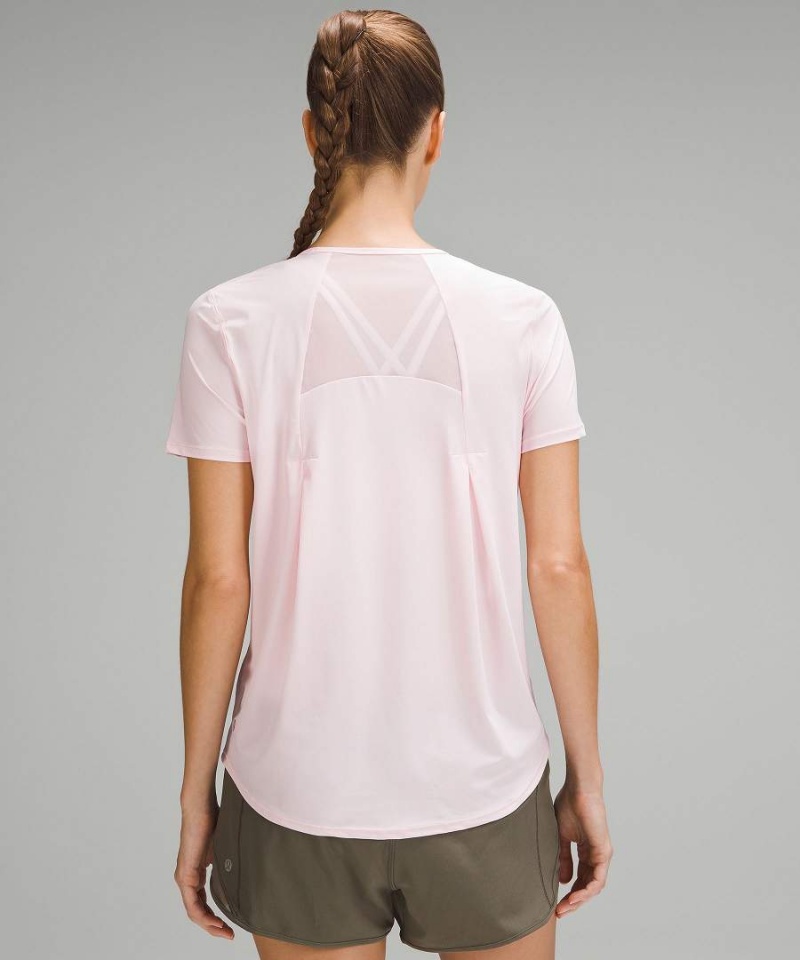 Camiseta Lululemon Sculpt Corta-Sleeve Mujer Rojas Claro Chile | 267ARSNOM