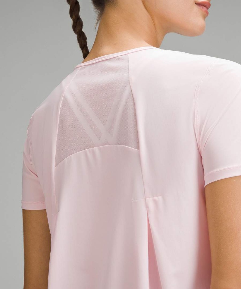 Camiseta Lululemon Sculpt Corta-Sleeve Mujer Rojas Claro Chile | 267ARSNOM