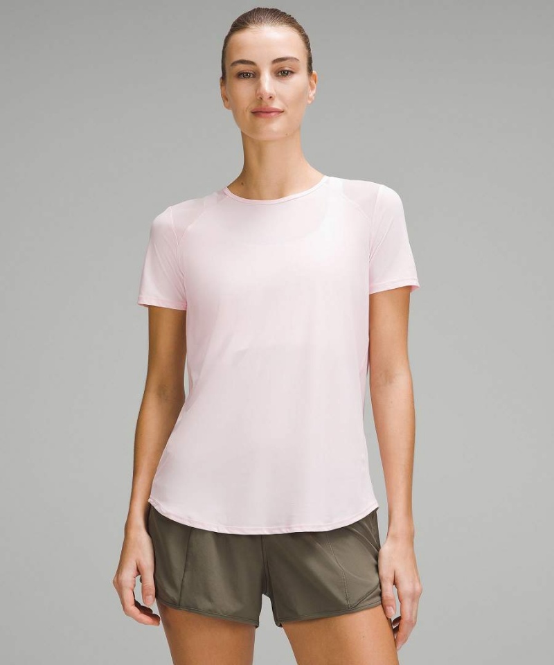Camiseta Lululemon Sculpt Corta-Sleeve Mujer Rojas Claro Chile | 267ARSNOM