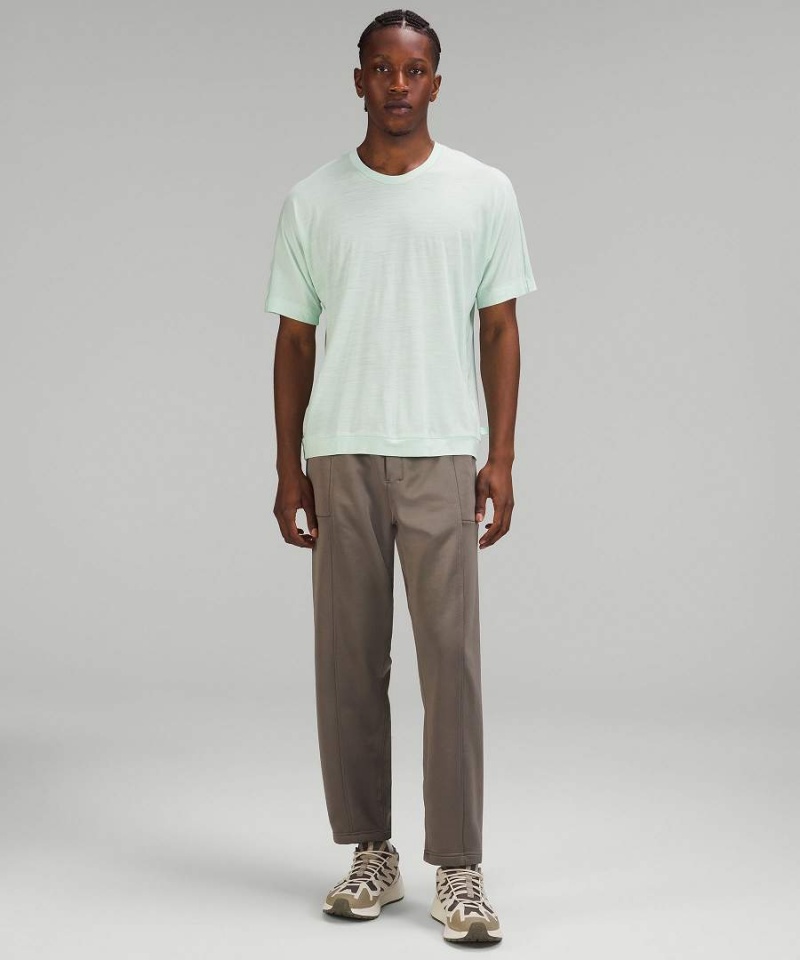 Camiseta Lululemon lab Merino Lana-Blend Hombre Verde Chile | 081SHGYLE