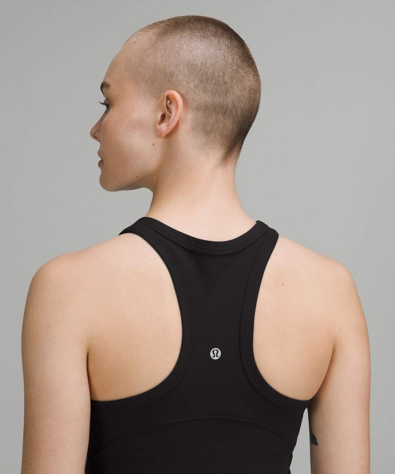 Camiseta sin Manga Lululemon Align™ Hip-Length Racerback Mujer Negras Chile | 724RMSNIQ