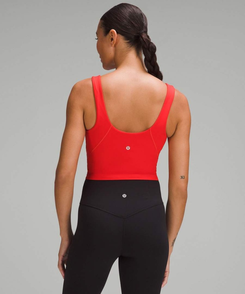 Camiseta sin Manga Lululemon Align™ Mujer Rojas Chile | 629OKLYUT