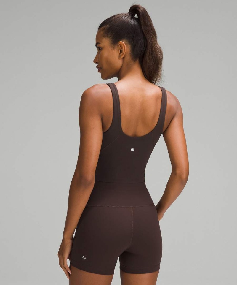 Camiseta sin Manga Lululemon Align™ Mujer Chocolate Chile | 469XDMVLF