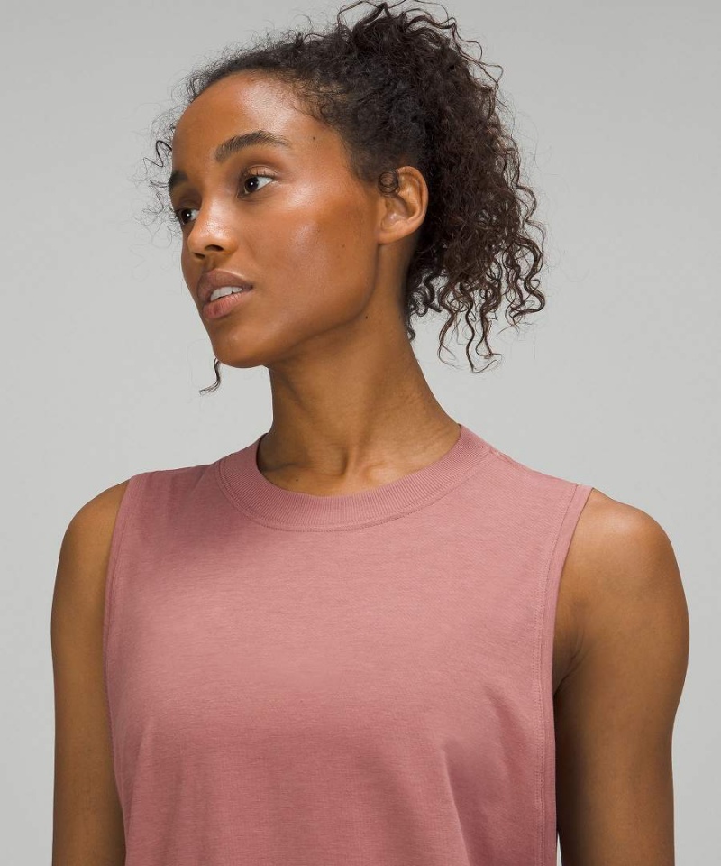 Camiseta sin Manga Lululemon All Yours Mujer Blancas Plateadas Chile | 482YLPEXR