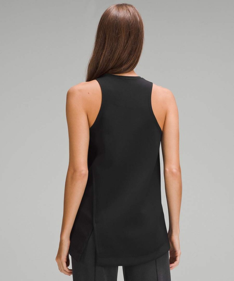 Camiseta sin Manga Lululemon Asymmetrical Side Cut-Out Mujer Negras Chile | 951FAYWUC