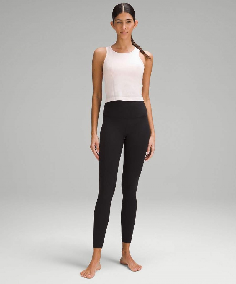 Camiseta sin Manga Lululemon Ebb to Calle Cropped Racerback Mujer Rojas Claro Chile | 708LPWOSQ
