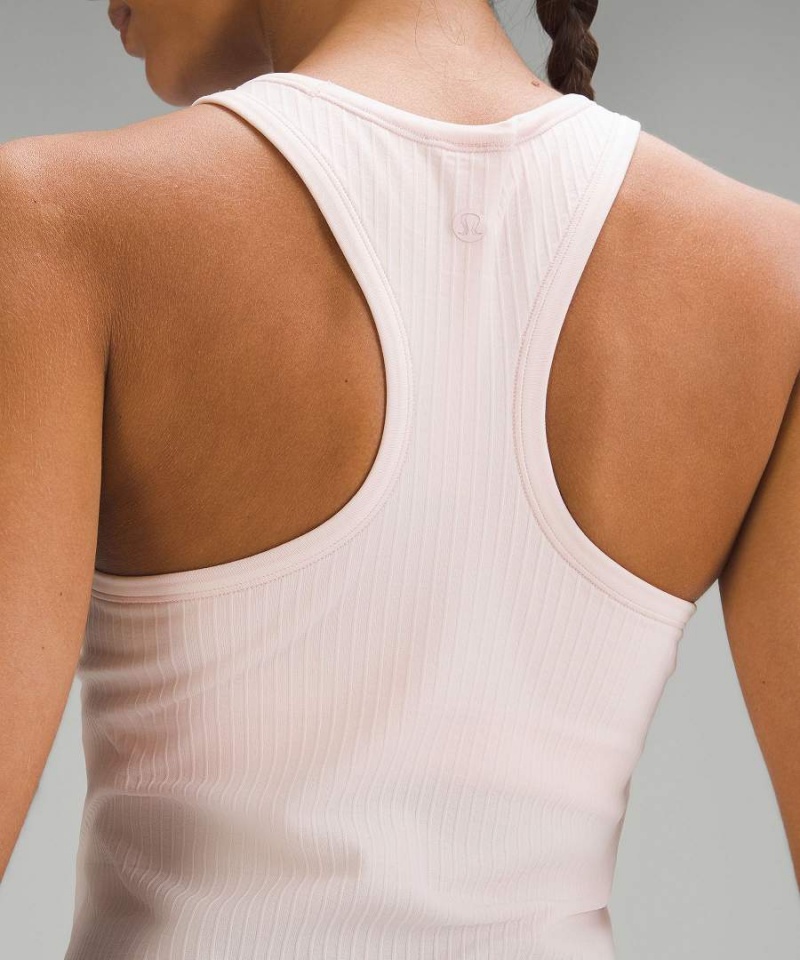 Camiseta sin Manga Lululemon Ebb to Calle Cropped Racerback Mujer Rojas Claro Chile | 708LPWOSQ