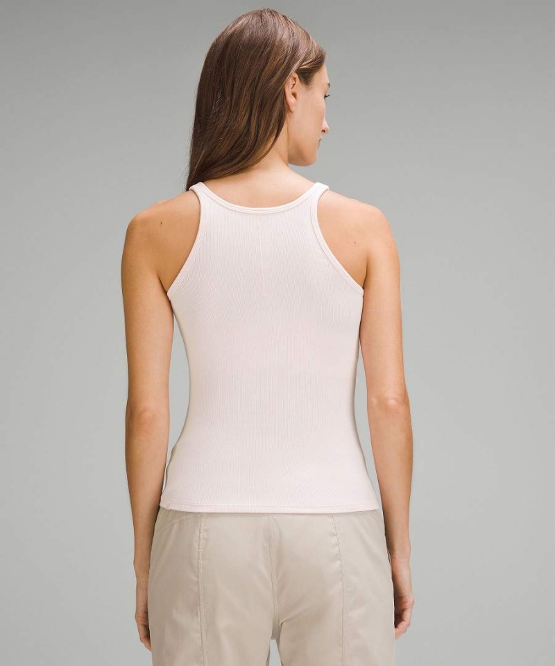 Camiseta sin Manga Lululemon Hold Tight Thin Correa Racerback Mujer Rojas Claro Chile | 809KMTFDV