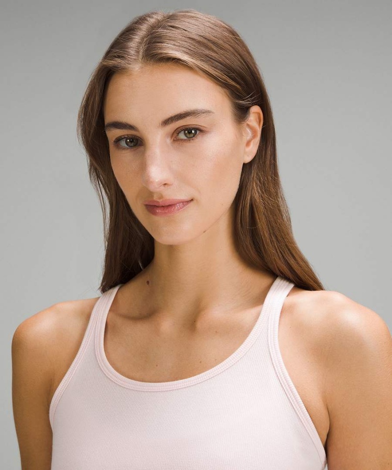 Camiseta sin Manga Lululemon Hold Tight Thin Correa Racerback Mujer Rojas Claro Chile | 809KMTFDV