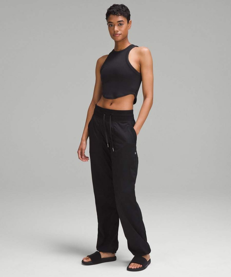 Camiseta sin Manga Lululemon Hold Tight Cropped Mujer Negras Chile | 268WYPKRD