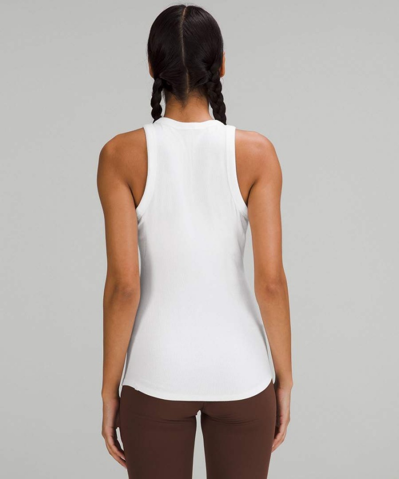 Camiseta sin Manga Lululemon Hold Tight Mujer Blancas Chile | 576EPUSAH