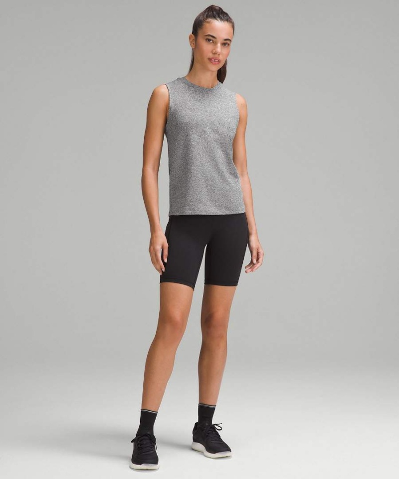 Camiseta sin Manga Lululemon License to Train Classic-Fit Mujer Negras Chile | 106MAGTLY