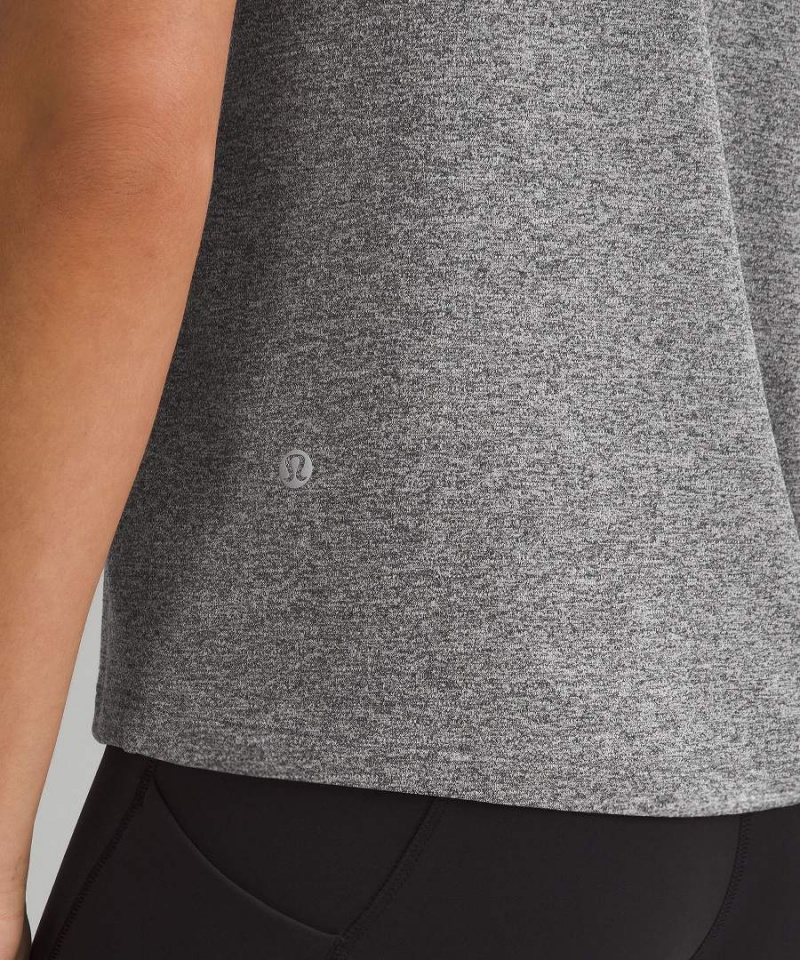 Camiseta sin Manga Lululemon License to Train Classic-Fit Mujer Negras Chile | 106MAGTLY