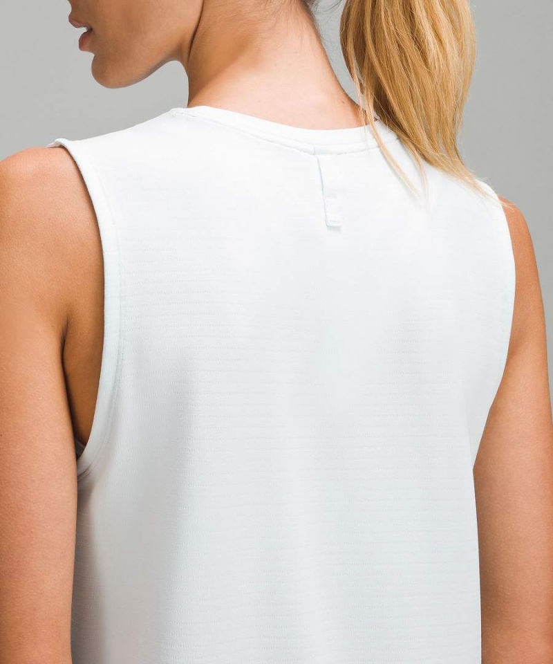 Camiseta sin Manga Lululemon License to Train Classic-Fit Mujer Azules Chile | 581YWCHXT