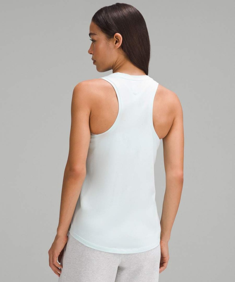 Camiseta sin Manga Lululemon Love Mujer Azules Chile | 389NESADW