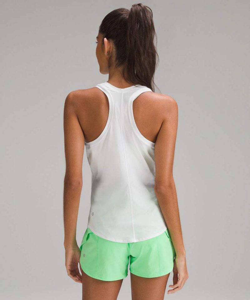 Camiseta sin Manga Lululemon Nulux Slim-Fit Mujer Blancas Chile | 428HFIQRK