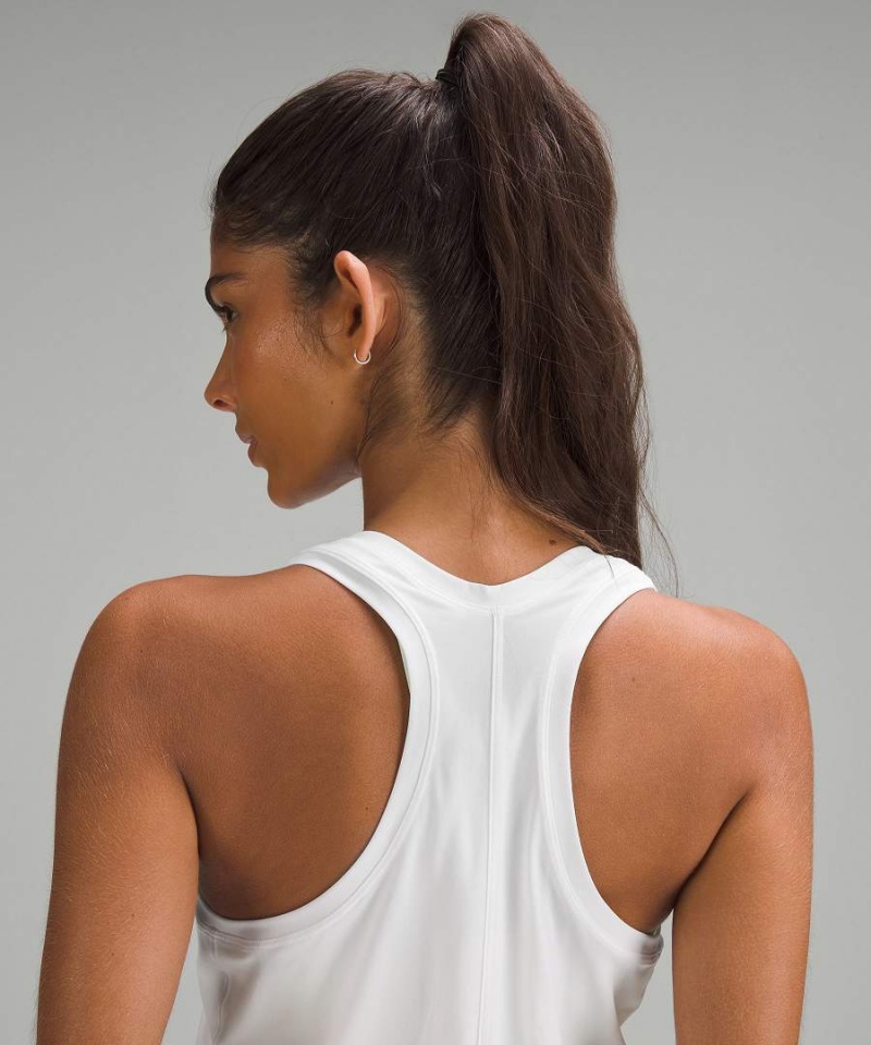 Camiseta sin Manga Lululemon Nulux Slim-Fit Mujer Blancas Chile | 428HFIQRK