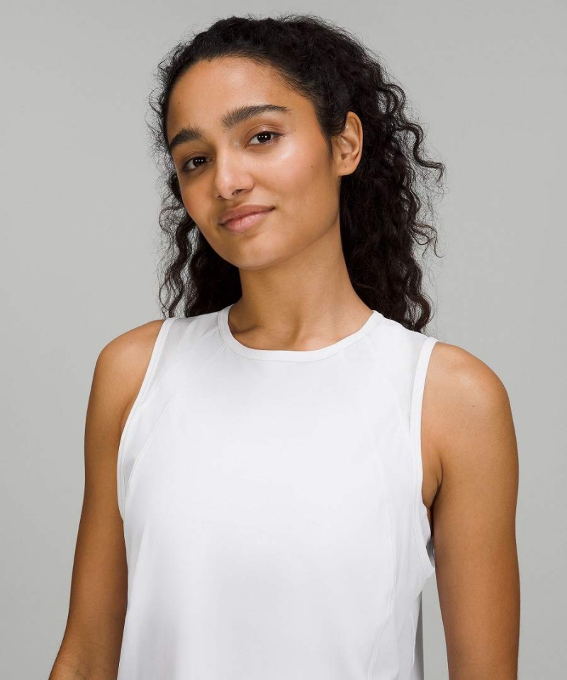 Camiseta sin Manga Lululemon Sculpt Back Vent Mujer Blancas Chile | 549FGHRCW