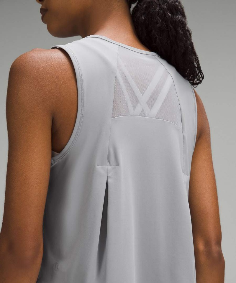 Camiseta sin Manga Lululemon Sculpt Cropped Mujer Gris Chile | 758WCITSE