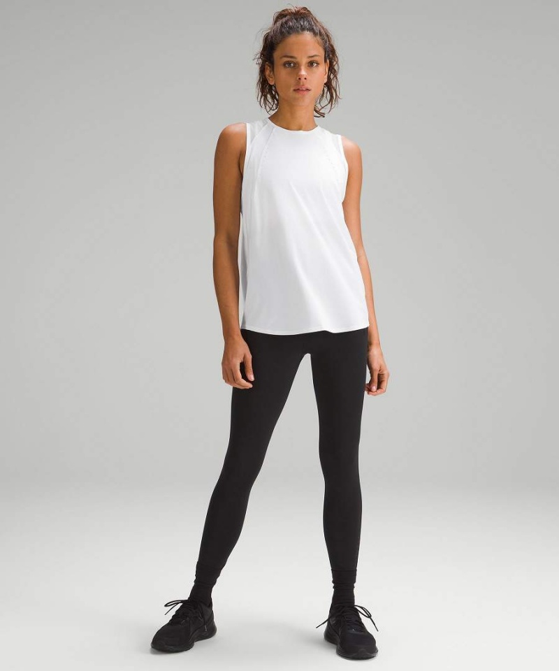 Camiseta sin Manga Lululemon Sculpt Mujer Blancas Chile | 586NGBIQA