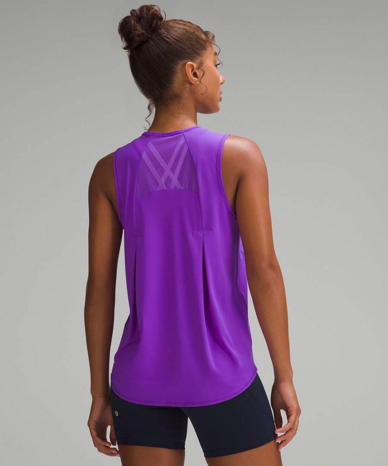 Camiseta sin Manga Lululemon Sculpt Mujer Azules Chile | 562MNFPTH